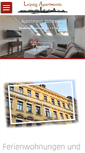 Mobile Screenshot of apartment-in-leipzig.de